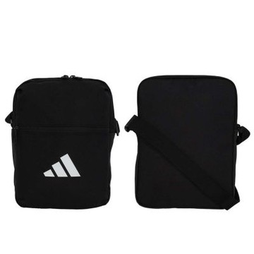 ADIDAS 小型斜背包-雙肩包 肩背包 旅行包 愛迪達 JM7152 黑白