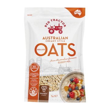 [澳洲Red Tractor] 原粒大燕麥片 (1000g)-原粒大燕麥片