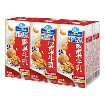 [家速配]福樂堅果牛乳200ML