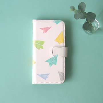 【手帳型手機殼】紙飛機