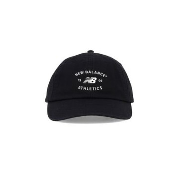 New Balance Hat 黑色 Logo 遮陽 運動 休閒 老帽 棒球帽 帽子 AC8826LBK