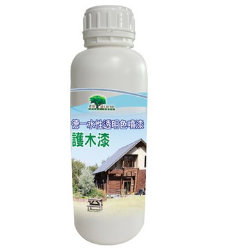 德一 水性護木漆 柚木 平光型 4L