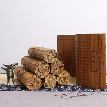 竹簡 弟子規 出師表 孫子兵法 心經金剛經 論語 三字經 大號全版