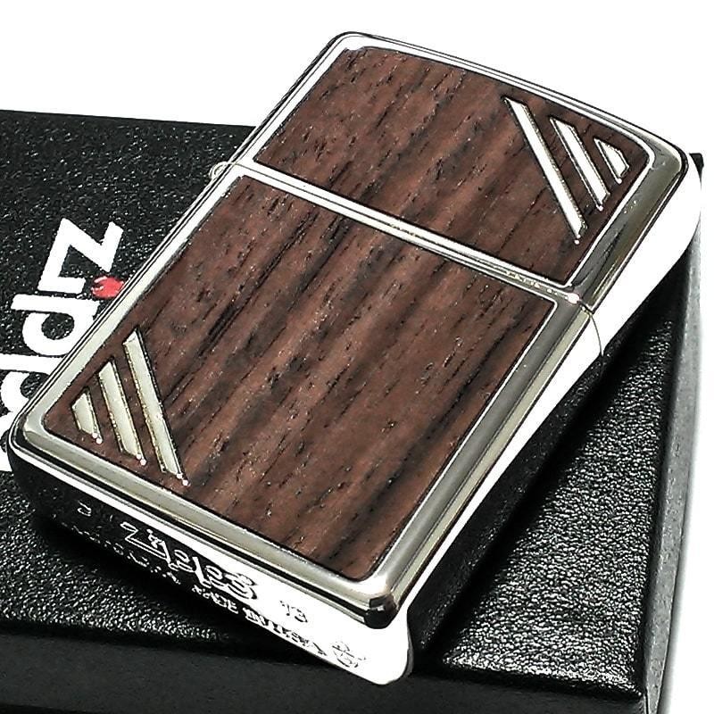 ジッポ アーマー ZIPPO ライター ローズ ウッド コーナーライン