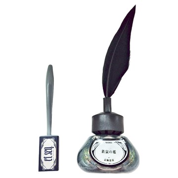 羽毛筆指甲油  京極夏彥 鐵鼠之檻  10ml  1瓶