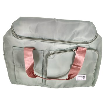 樂居家 多功能分隔鞋倉旅行包 可固定行李箱  綠色  1個  33*30*5cm