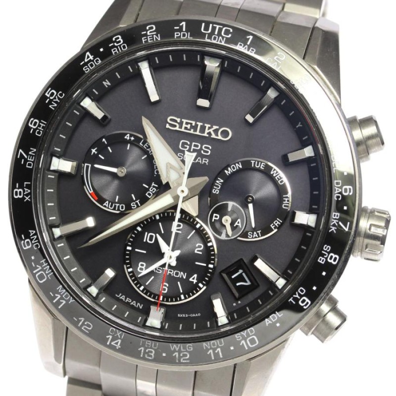 ☆美品 ☆箱・保証書付き【SEIKO】セイコー アストロン GPS SBXC003