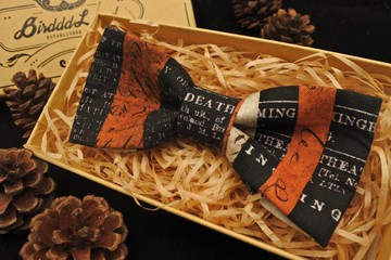 原創手工領結 萬聖節 Halloween walking dead最愛復古南瓜色