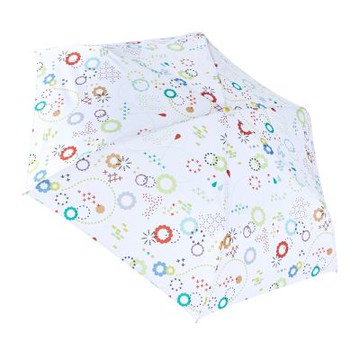 RAINSTORY繽紛幾何抗UV手開輕細口紅傘