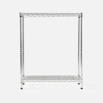 特力屋 鍍鉻二層架 寬75*深35*高90公分