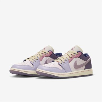Nike 休閒鞋 Wmns Air Jordan 1 Low 紫 粉紅 莓果 Pastel 女鞋 DZ2768-651 [ACS 跨運動]