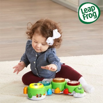 美國LeapFrog 彩虹鼓毛毛蟲
