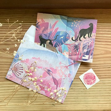 【育緣/精緻手翻卡片】-感謝祝福卡-/母親/教師/貴人/