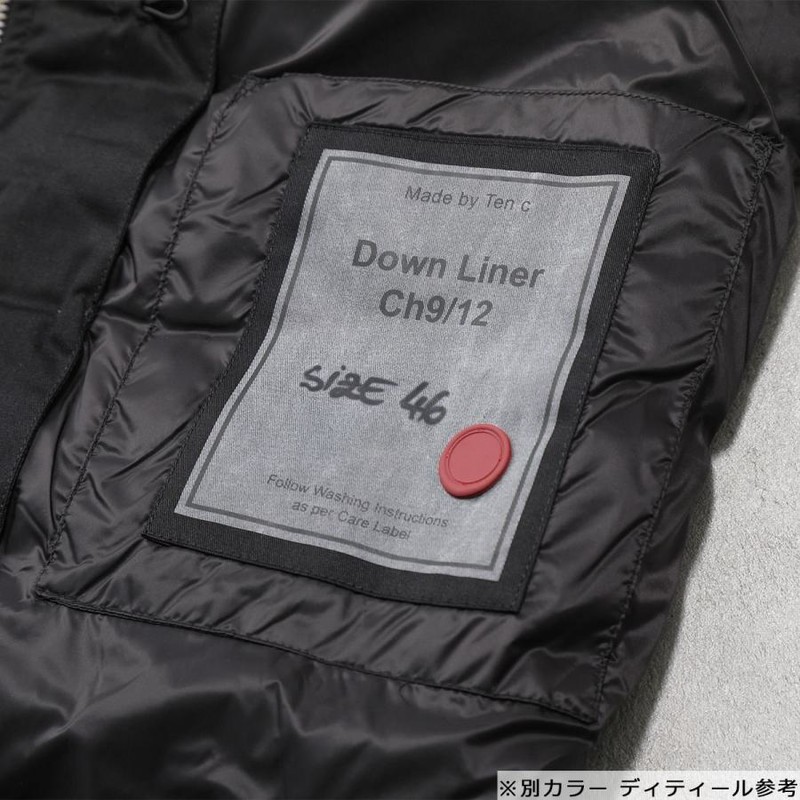 の卸・仕入れ TEN C テンシー Down Liner Hooded ダウン ライナー 46 ...