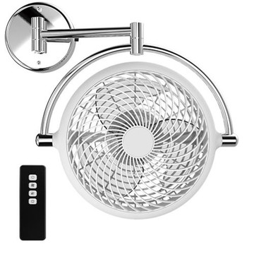 阿拉斯加 VIVI摺疊循環扇白色-遙控型