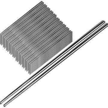 QUEEN SENSE 不鏽鋼魅力筷子  銀  單品  100雙