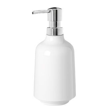 UMBRA Step 洗手乳/沐浴乳分裝按壓瓶 385ml 美耐皿樹脂  1個  雲朵白