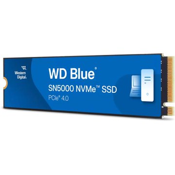 WD Blue SN5000 2TB 藍標 無散熱片 M.2 2280 PCIe Gen4 x4 SSD 固態硬碟 / 原廠5年保 TLC