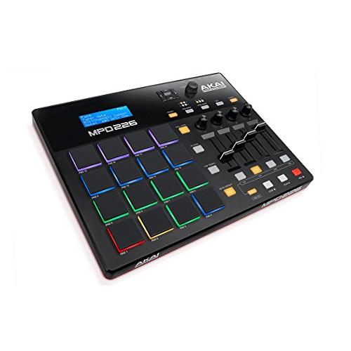 Akai Professional USB MIDIコントローラー 16パッド 4フェーダー 音源