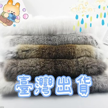 ⭐台灣熱賣⭐兔皮整張獺兔皮家兔皮原料整張兔毛DIY材料女包護膝原料護腰皮張 天然真兔毛 皮毛一件式 材質 包包飾品 護膝