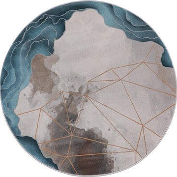 地毯 羅博圓形地毯客廳臥室床邊ins風網紅北歐現代簡約椅子地墊衣帽間