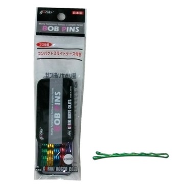 日本 五力不生鏽彩色髮夾 #3000 15入 日本製