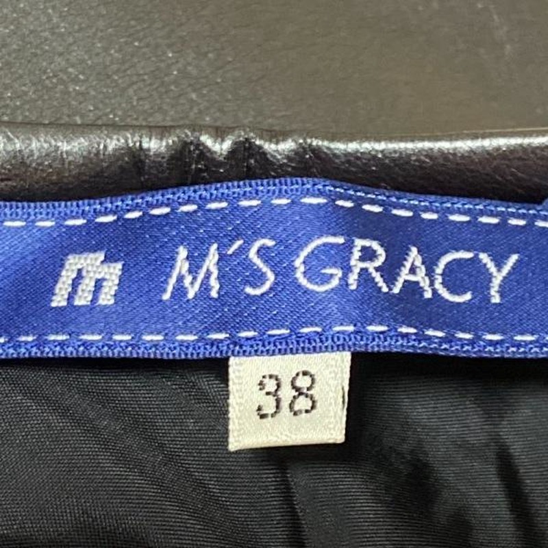 エムズグレイシー M'S GRACY スカート サイズ38 M レディース - 黒 