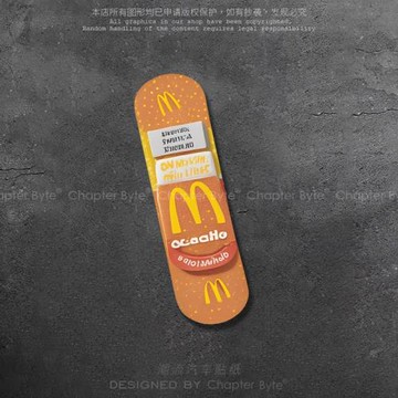 汽車貼紙麥當勞M記創可貼補丁車貼行李箱車身玻璃劃痕遮擋裝飾貼