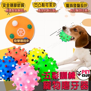 發聲玩具 狗狗玩具球 磨牙玩具球 狗玩具 寵物潔牙球 耐咬玩具 小狗玩具 狗玩具耐咬 寵物玩具球 發聲小刺球