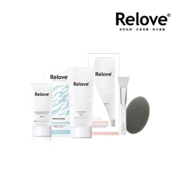 Relove 零毛髮霜美肌組(Ku溜零毛髮霜 -200ml+舒緩高效保濕凝露-40ml)