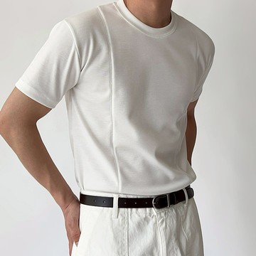 正韓基本款合身剪裁設計短袖上衣 3色 YUPPIE 預購商品 0429