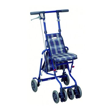 海夫島製作所 機械式助行器未滅菌 勝邦福樂智 日本SHIMA_SUNNY WALKER AW-SP 小型散步車(藍格)