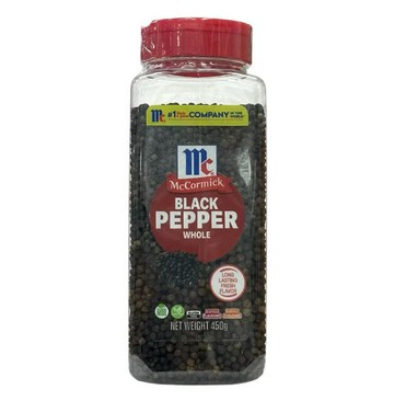 【現貨】味好美 全粒黑胡椒 450公克