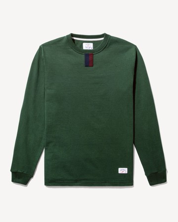 Noah Long Sleeve Tab Tee Bottle / S