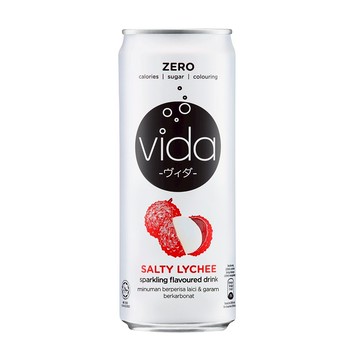 VIDA氣泡飲(鹹荔枝味)
