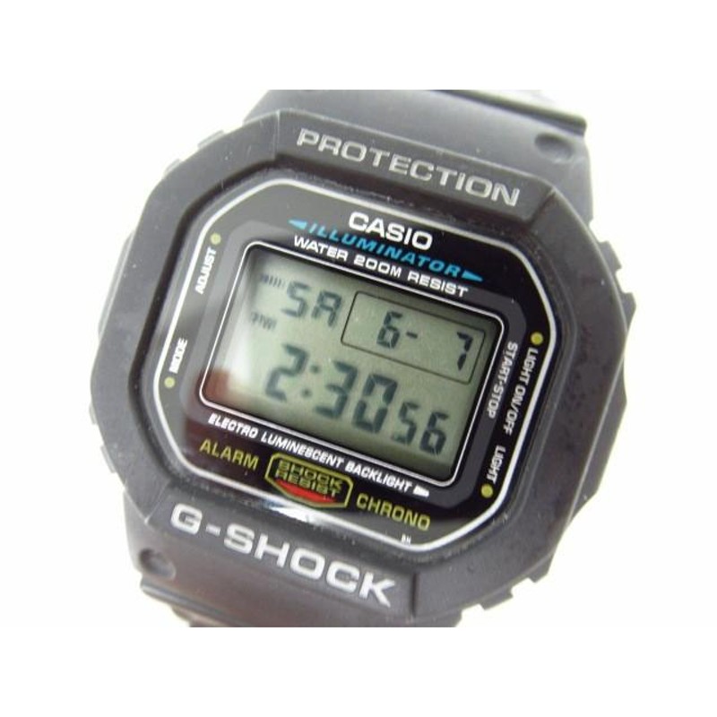 CASIO G-SHOCK カシオ G-ショック DW-5600E イルミネーター クォーツ