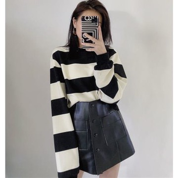 皮短褲女秋冬2024新款大碼時尚高腰顯瘦PU皮裙褲a字裙包臀半身裙