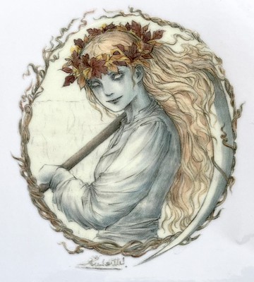 原創設計 恐怖 UV DTF 貼紙，適用於各種表面。