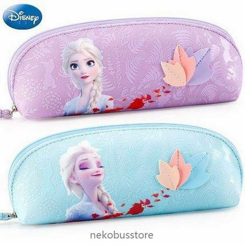 Disney ディズニー 雪の女王 エルサ ペンケース 筆箱 ペンポーチ 文房具 大容量 ブランド 女の子 通販 Lineポイント最大get Lineショッピング