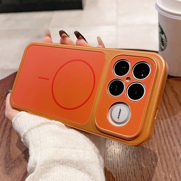 秒變17 細圈磁吸殼 POCO F8 Ultra / Pro 手機殼 磁吸 防摔殼 保護殼  支援無綫充 磨砂硬殼
