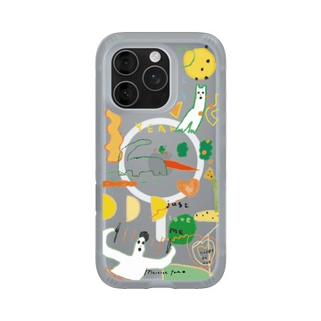 iPhone 16 Pro AirX 流變灰 - MacaronToe 馬卡龍腳趾 - 小畫家 Draw For Fun