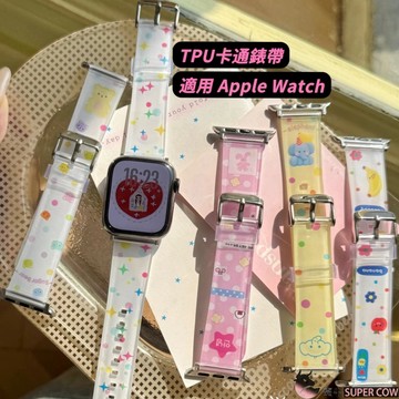 彩點小物語 矽膠錶帶 適用 Apple Watch s11 10 9 8 防水錶帶 蘋果 SE 3 4 5 6 手錶腕帶
