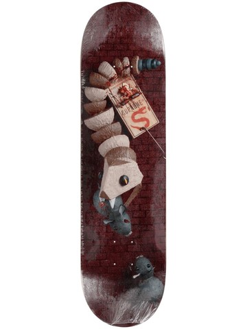 Supreme - x Mike Hill "Snake Trap" skateboard deck - unisex - Wood - One Size - Red