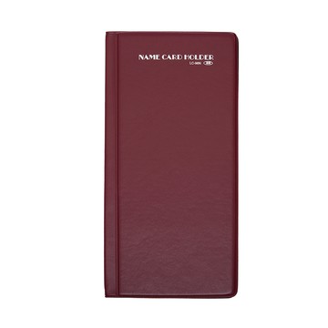 【連勤】PVC高級發泡皮名片簿96名 12本/箱 LC-96N - 多款可選