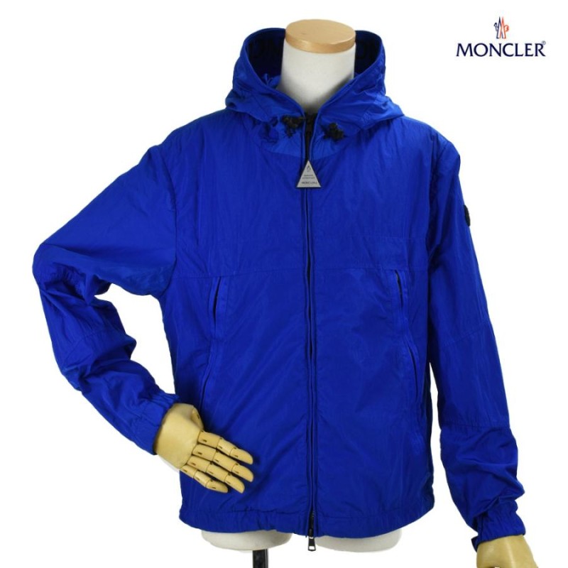 SALE】モンクレール ナイロンブルゾン マウンテンパーカー ウインドブレーカー ブルー 青 メンズ MONCLER | LINEブランドカタログ