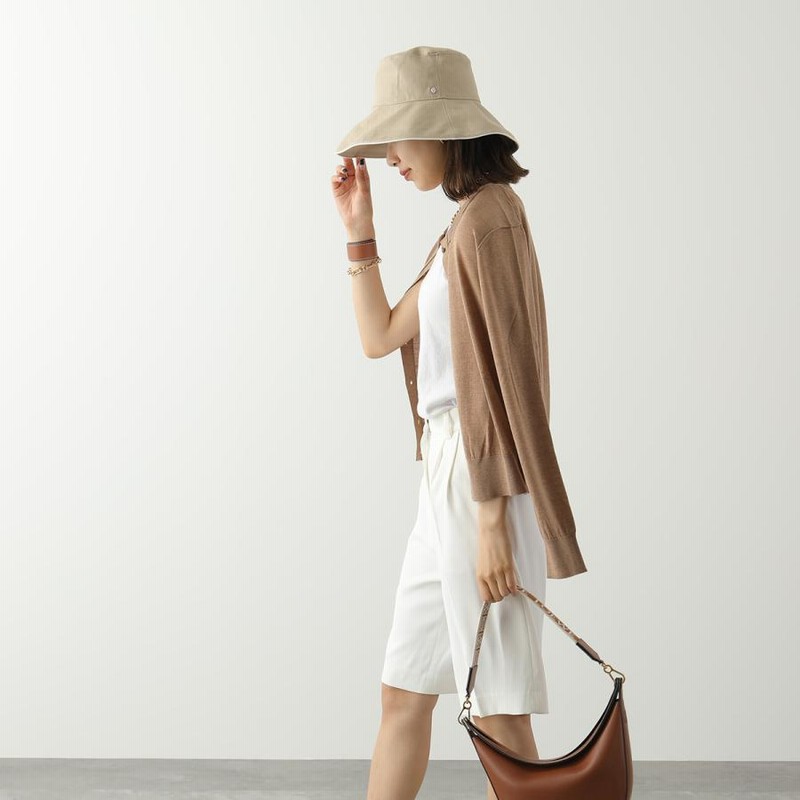 【美品】HELEN KAMINSKI Angelica バケットハット ネイビー ヘレンカミンスキー HELEN KAMINSKI HELEN KAMINSKI バケット