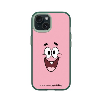 iPhone 15 Clear 憂墨綠 - 海綿寶寶 SpongeBob - 派大星