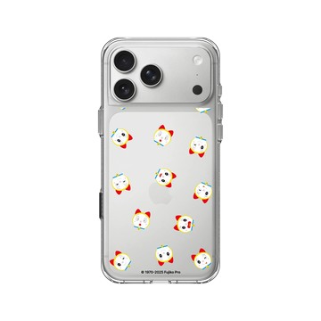 iPhone 17 Pro Max Clear Case（相機按鈕） 透明 - 哆啦A夢 Doraemon - 哆啦美表情包