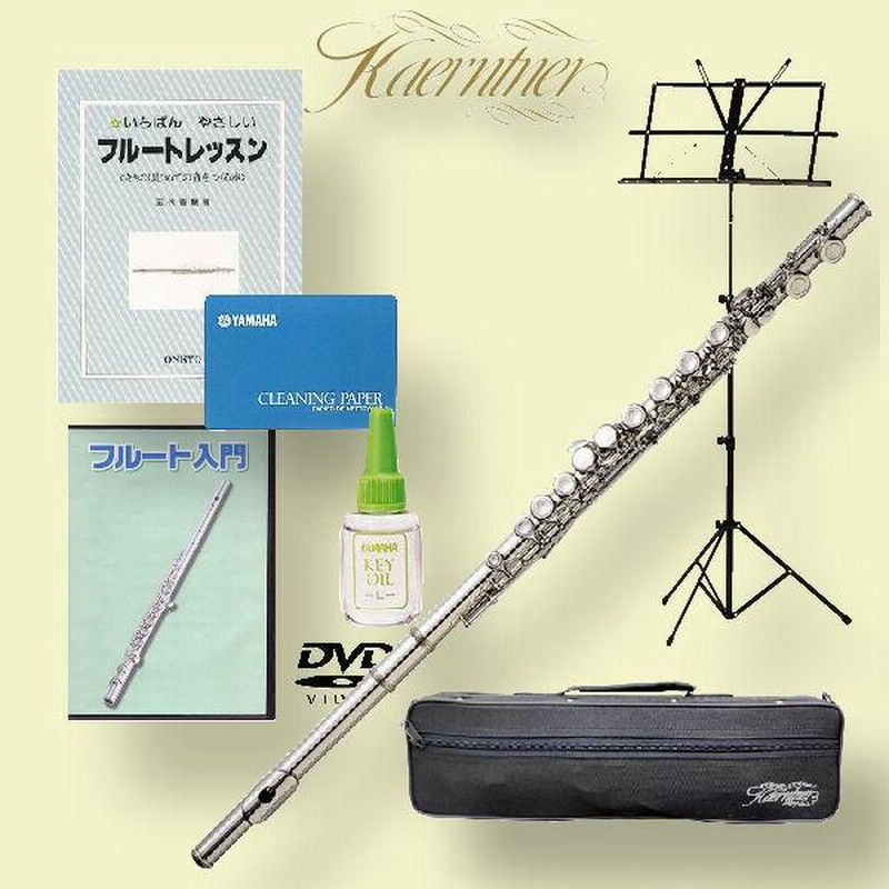 Kaerntner KFL-25 ケルントナー フルート ニッケルメッキ ケース
