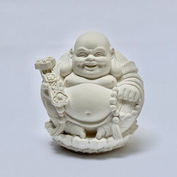 【五倍券優惠】淨念吉祥佛之圓滿歡喜佛  擴香石公仔 居家香氛